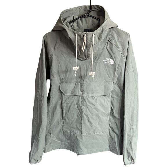 The North Face Mens Printed Class V Fanorak M Green Hiking Outdoors Gorpcore - Picture 1 of 14